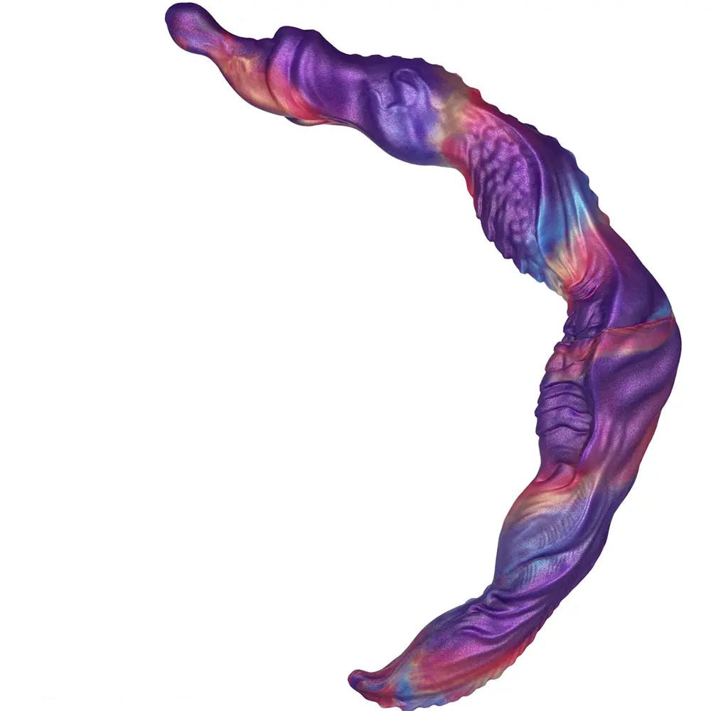 Twisted Knot Silicone Fantasy Dildo - Knotted Fantasy Dildo
