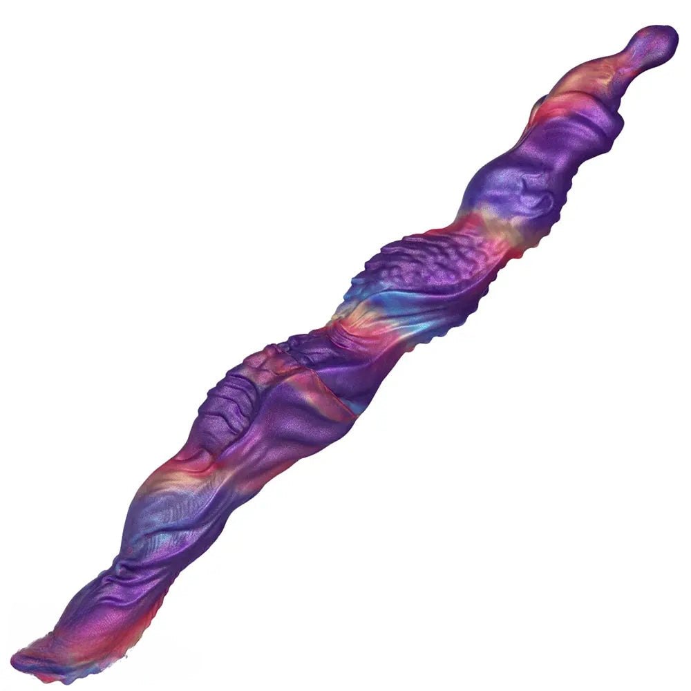 Twisted Knot Silicone Fantasy Dildo - Knotted Fantasy Dildo