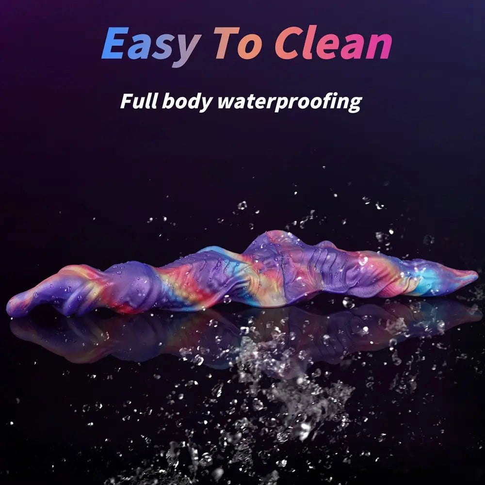 Twisted Knot Silicone Fantasy Dildo - Knotted Fantasy Dildo