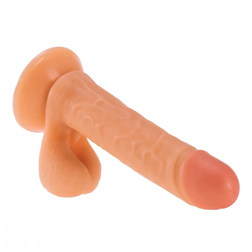 Skin Feel Realistic Dildo 7.87in - PVC Suction Cup Dildo