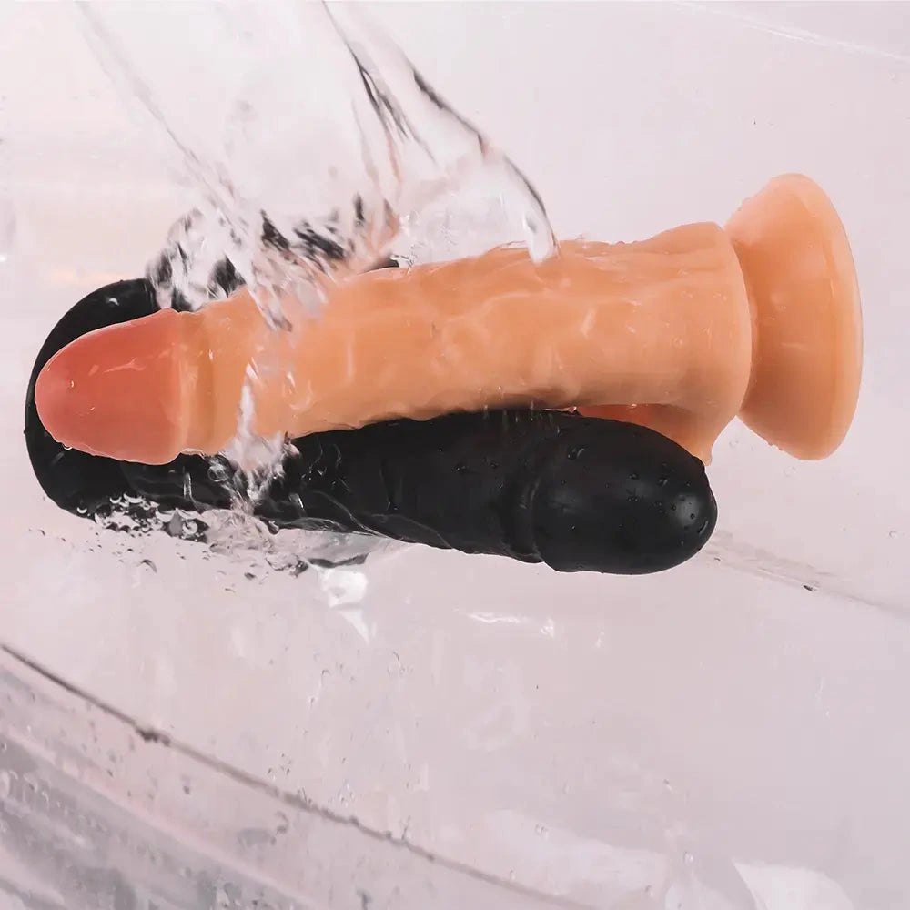 Skin Feel Realistic Dildo 7.87in - PVC Suction Cup Dildo