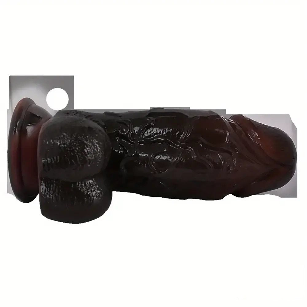 Skin-Feel Suction Cup Dildo - Realistic Silicone Dildo