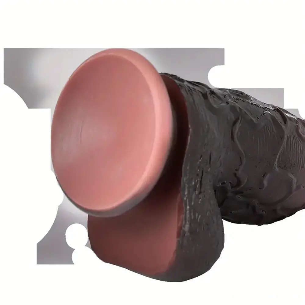 Skin-Feel Suction Cup Dildo - Realistic Silicone Dildo