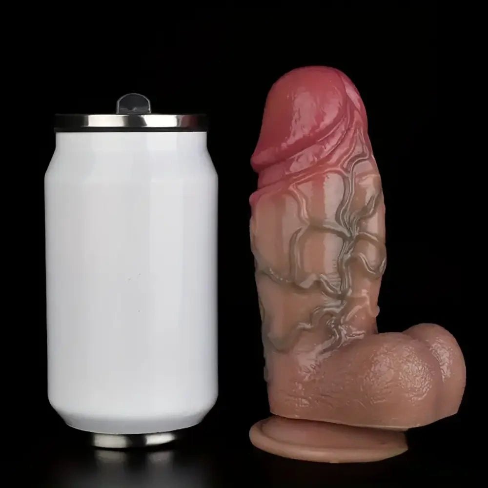 Skin-Feel Suction Cup Dildo - Realistic Silicone Dildo
