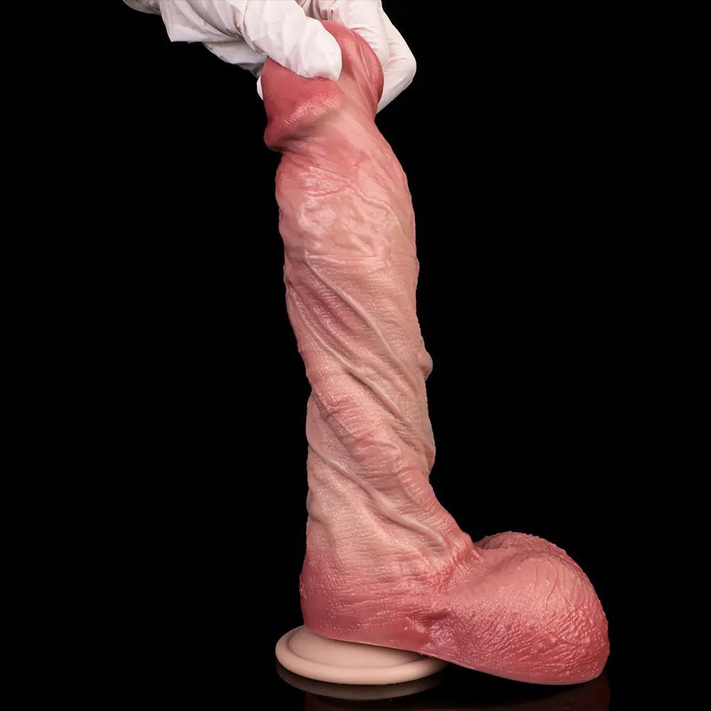 Skin-Like Suction Cup Dildo - Dildo With Suction Cup
