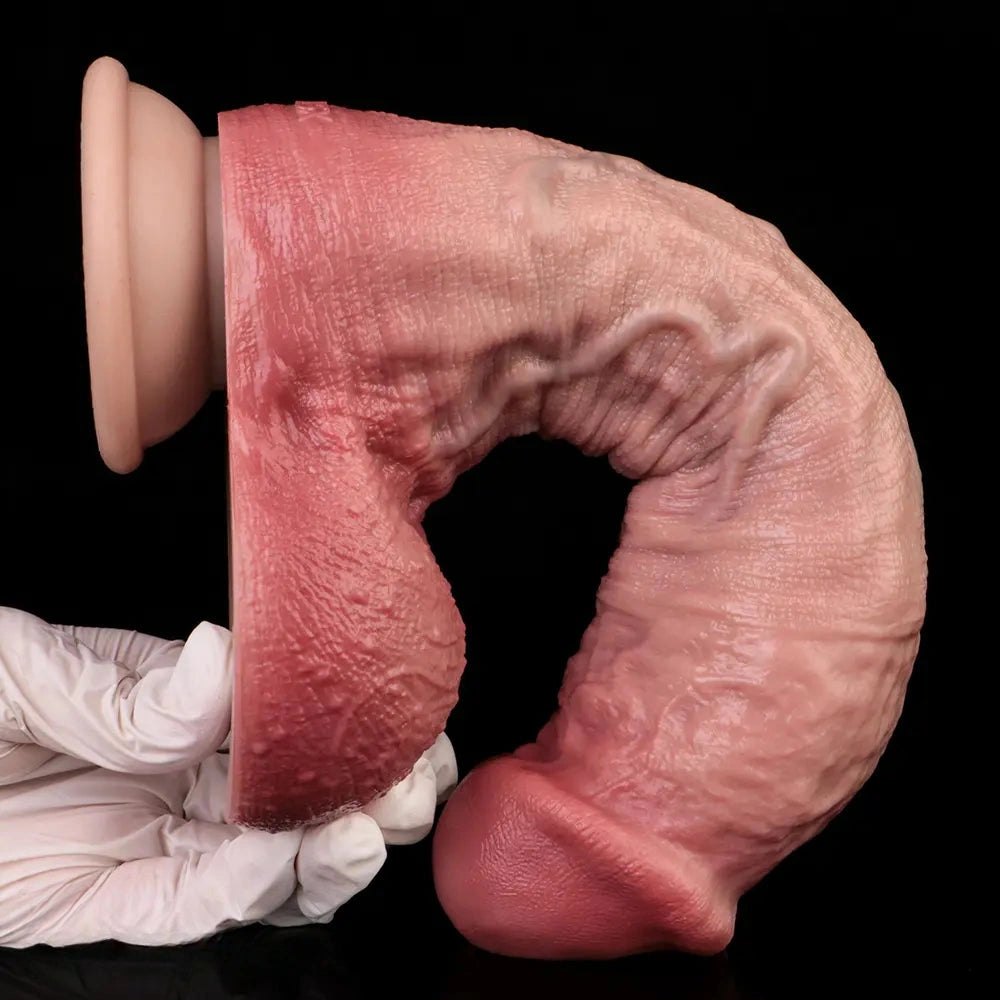 Skin-Like Suction Cup Dildo - Dildo With Suction Cup