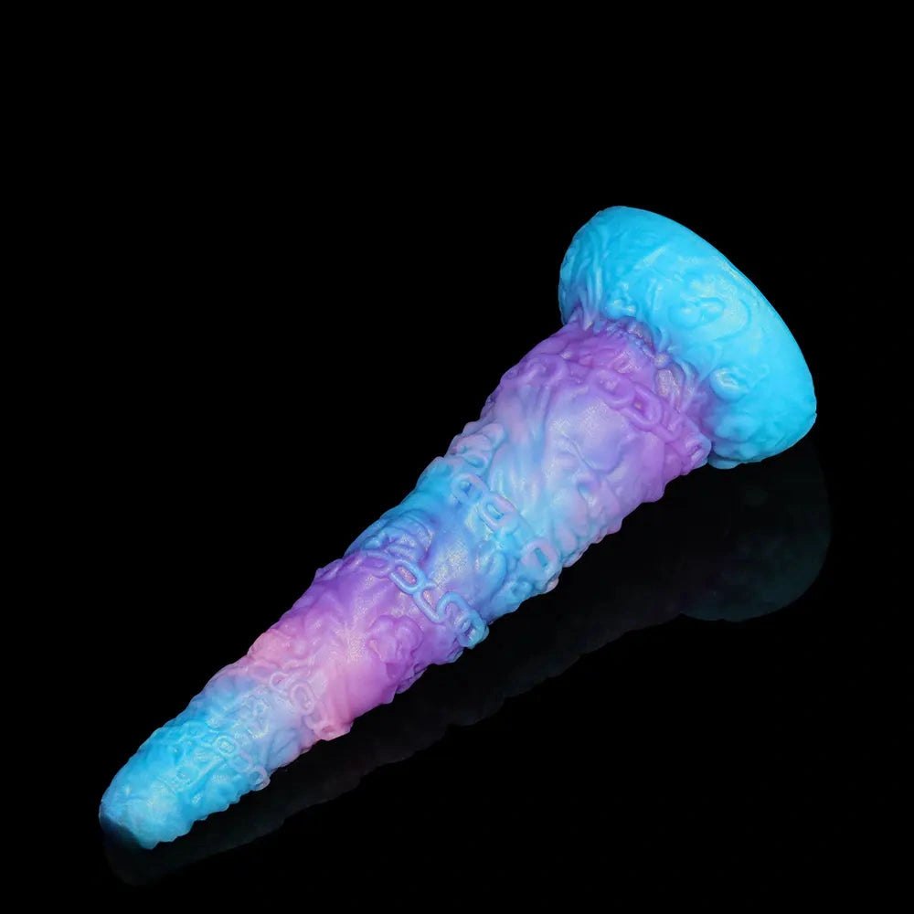 Skull Chain Fantasy Tower Dildo - Fantasy Monster Dildo