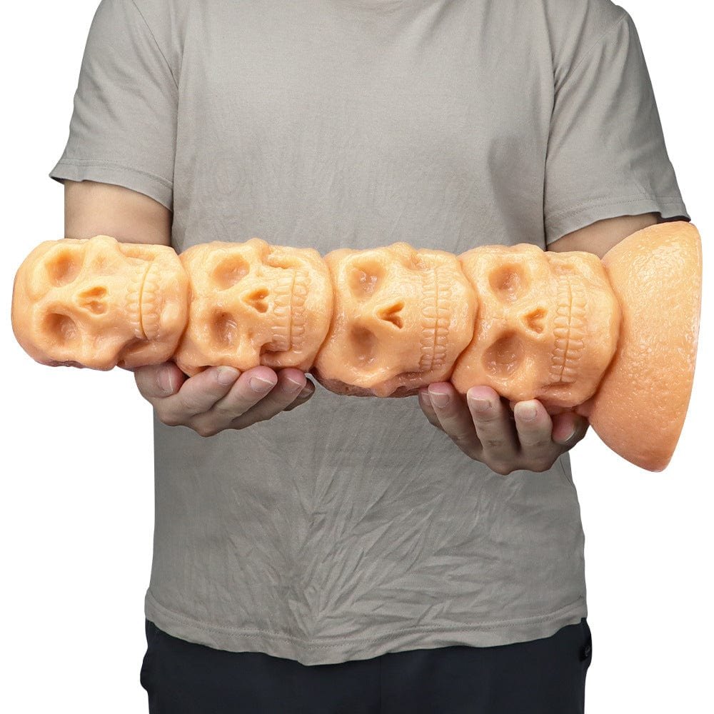 Skull Totem Fantasy Dildo - Giant Monster Dildo