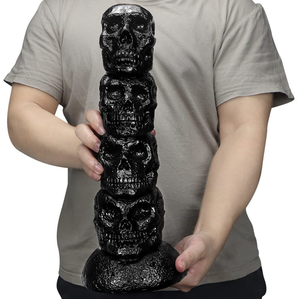 Skull Totem Fantasy Dildo - Giant Monster Dildo