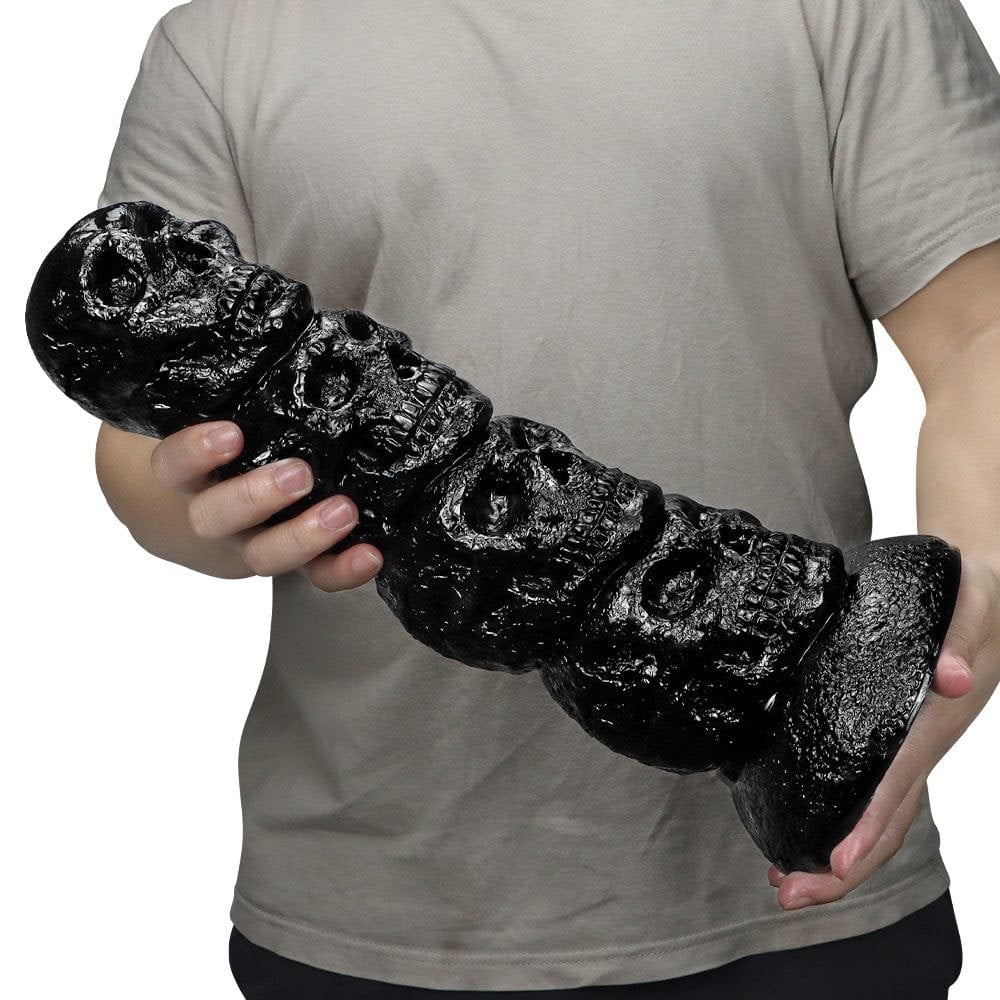 Skull Totem Fantasy Dildo - Giant Monster Dildo
