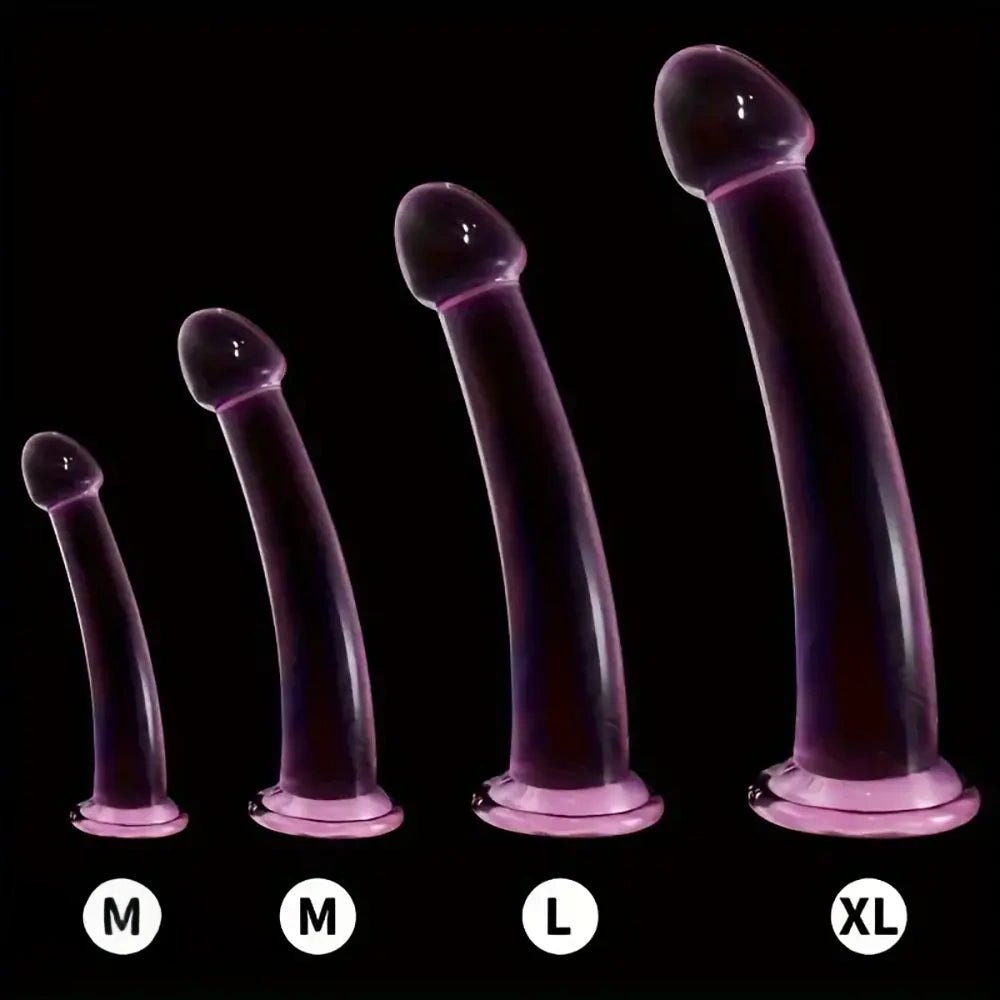 Slim Anal Dildo - Small Tapered Anal Dildo, 4 Sizes