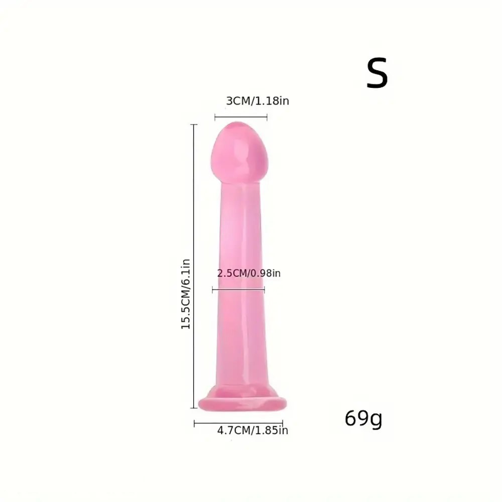 Slim Anal Dildo - Small Tapered Anal Dildo, 4 Sizes