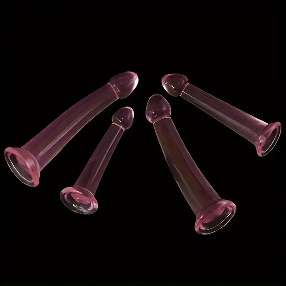 Slim Anal Dildo - Small Tapered Anal Dildo, 4 Sizes