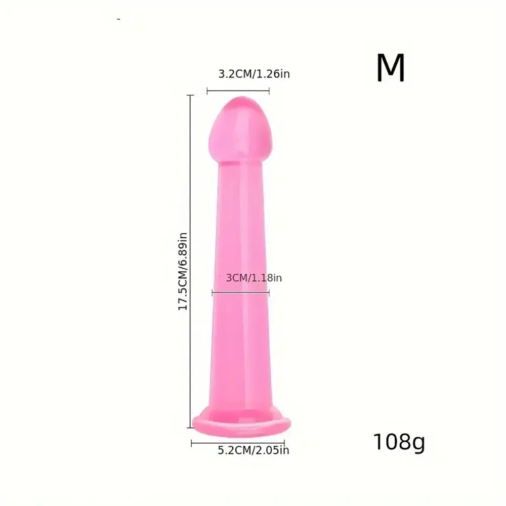 Slim Anal Dildo - Small Tapered Anal Dildo, 4 Sizes