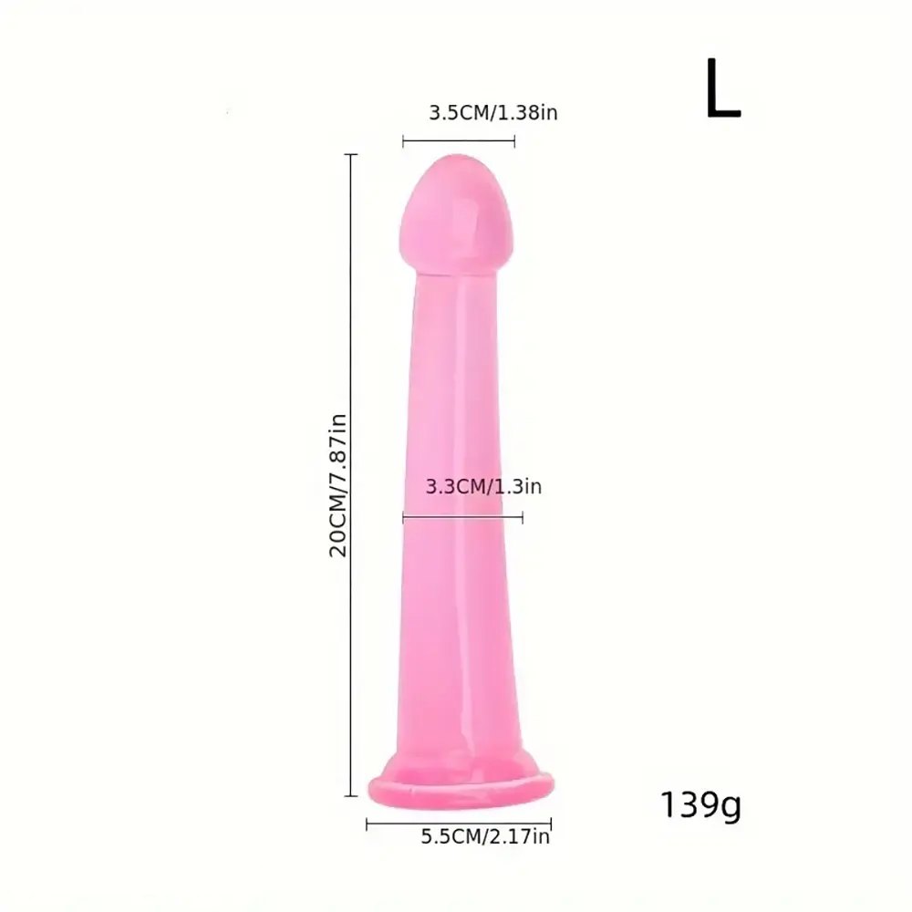 Slim Anal Dildo - Small Tapered Anal Dildo, 4 Sizes