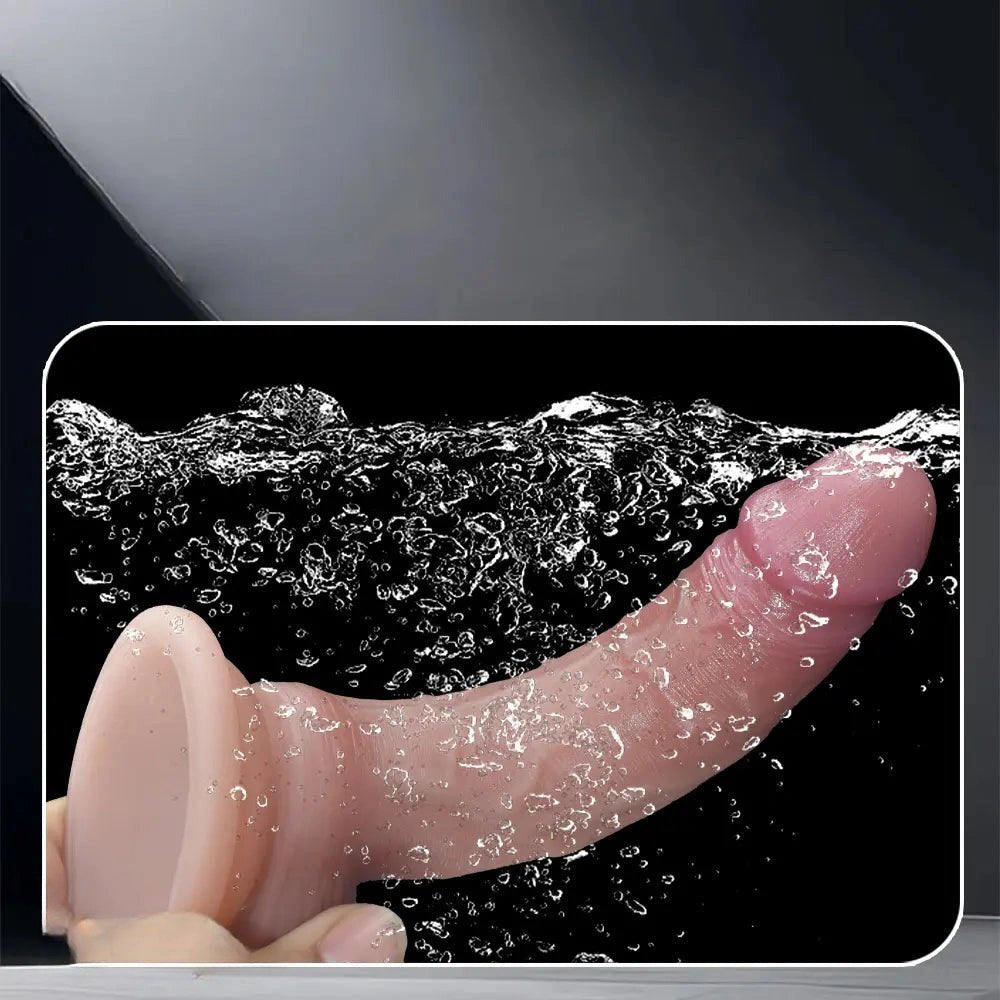 Slim Realistic Anal Dildo 6.69 in - Anal Dildo