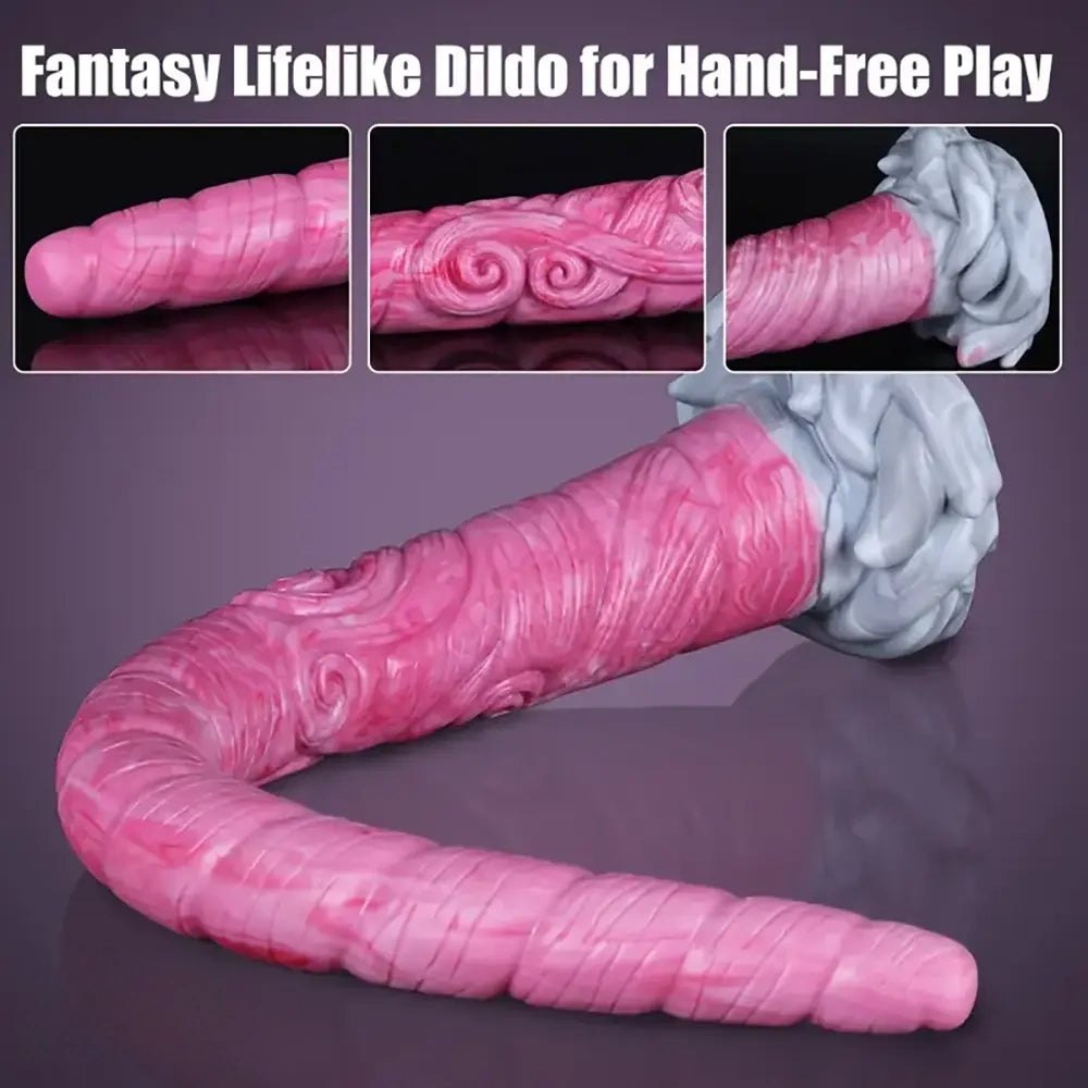 Slim Realistic Silicone Dildo - Realistic Silicone Dildo