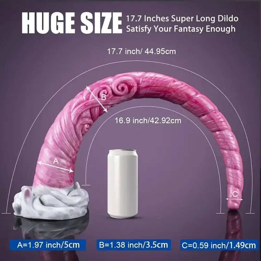 Slim Realistic Silicone Dildo - Realistic Silicone Dildo