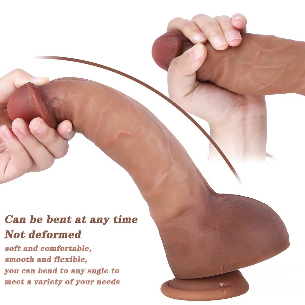 Small Glans Suction Cup Dildo - Realistic Suction Dildo