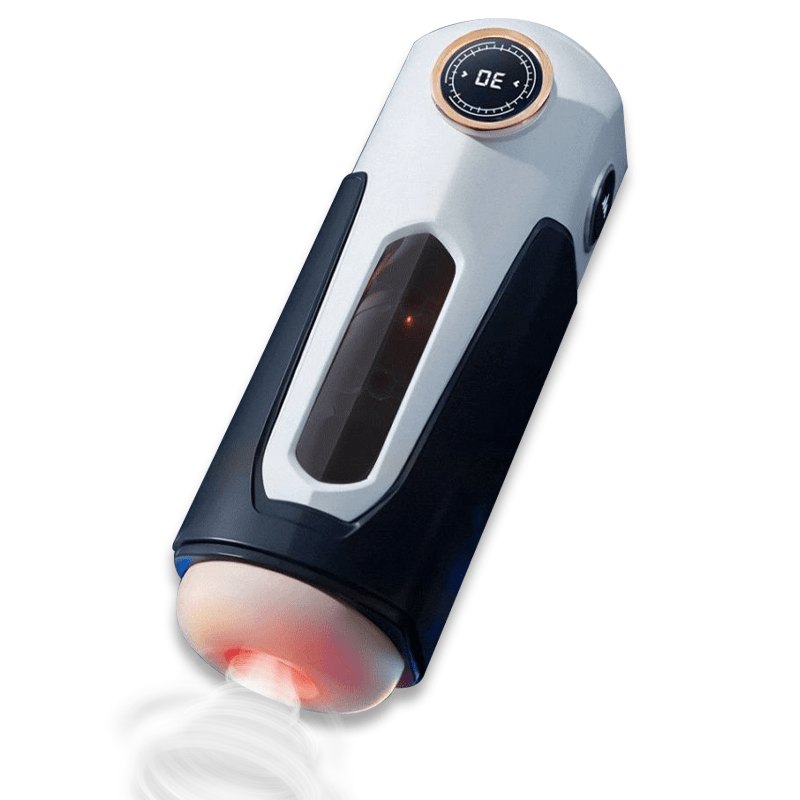 Smart Heating Retractable Masturbator - Male Masturbator Stroker