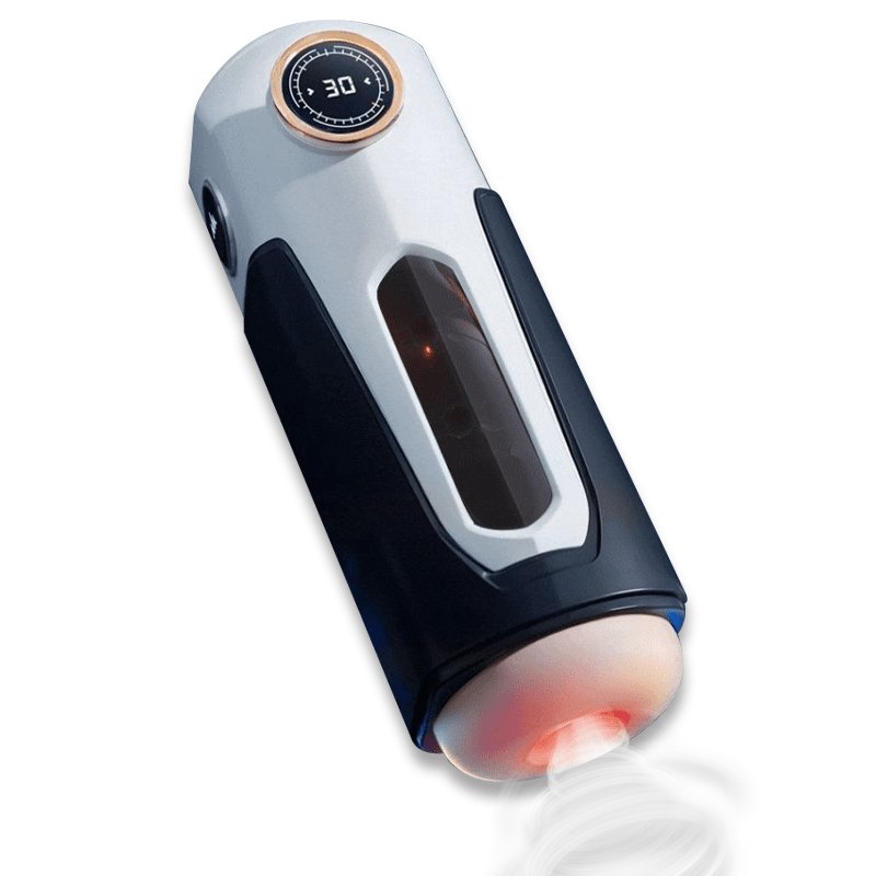 Smart Heating Retractable Masturbator - Male Masturbator Stroker