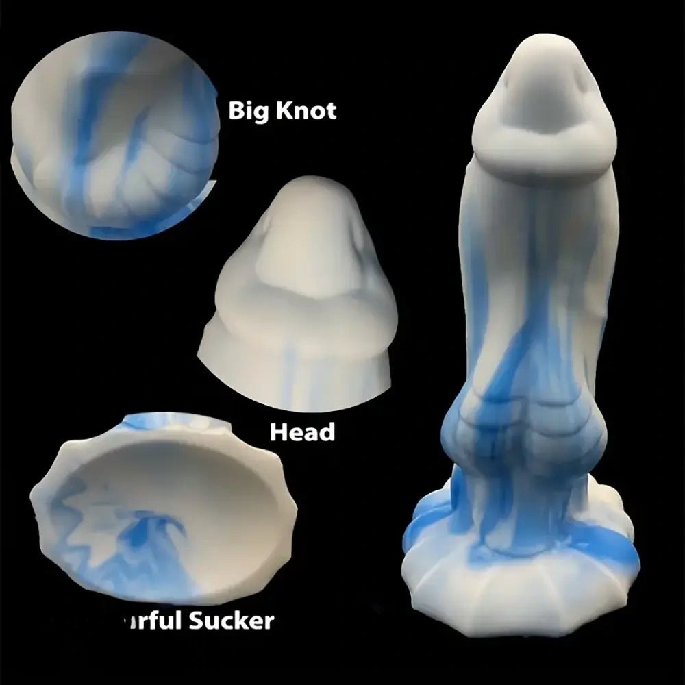 Smooth Curve Fantasy Dildo - Silicone Fantasy Dildo