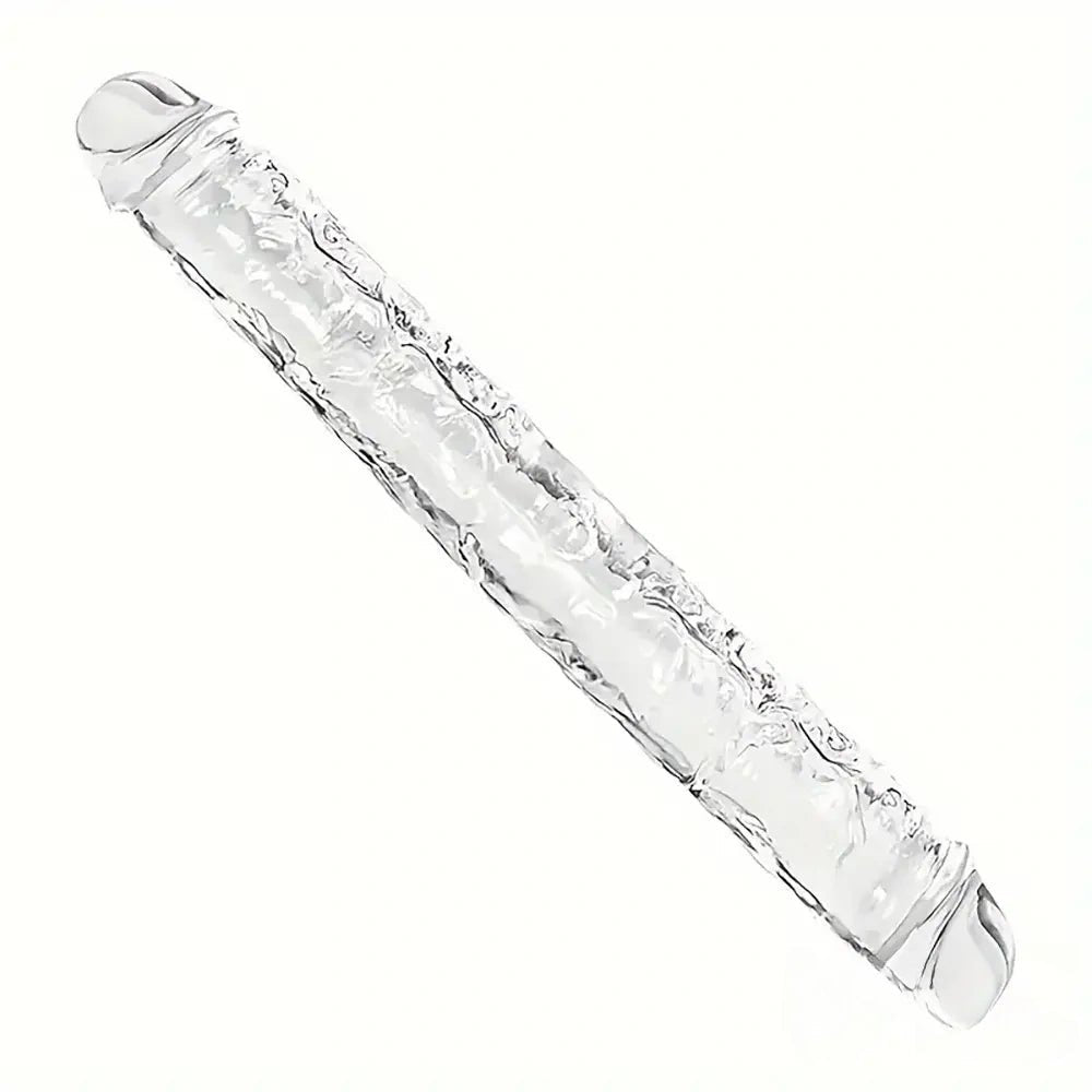 Smooth Double-Ended Dildo 13in - Slim Double-Sided Dildo