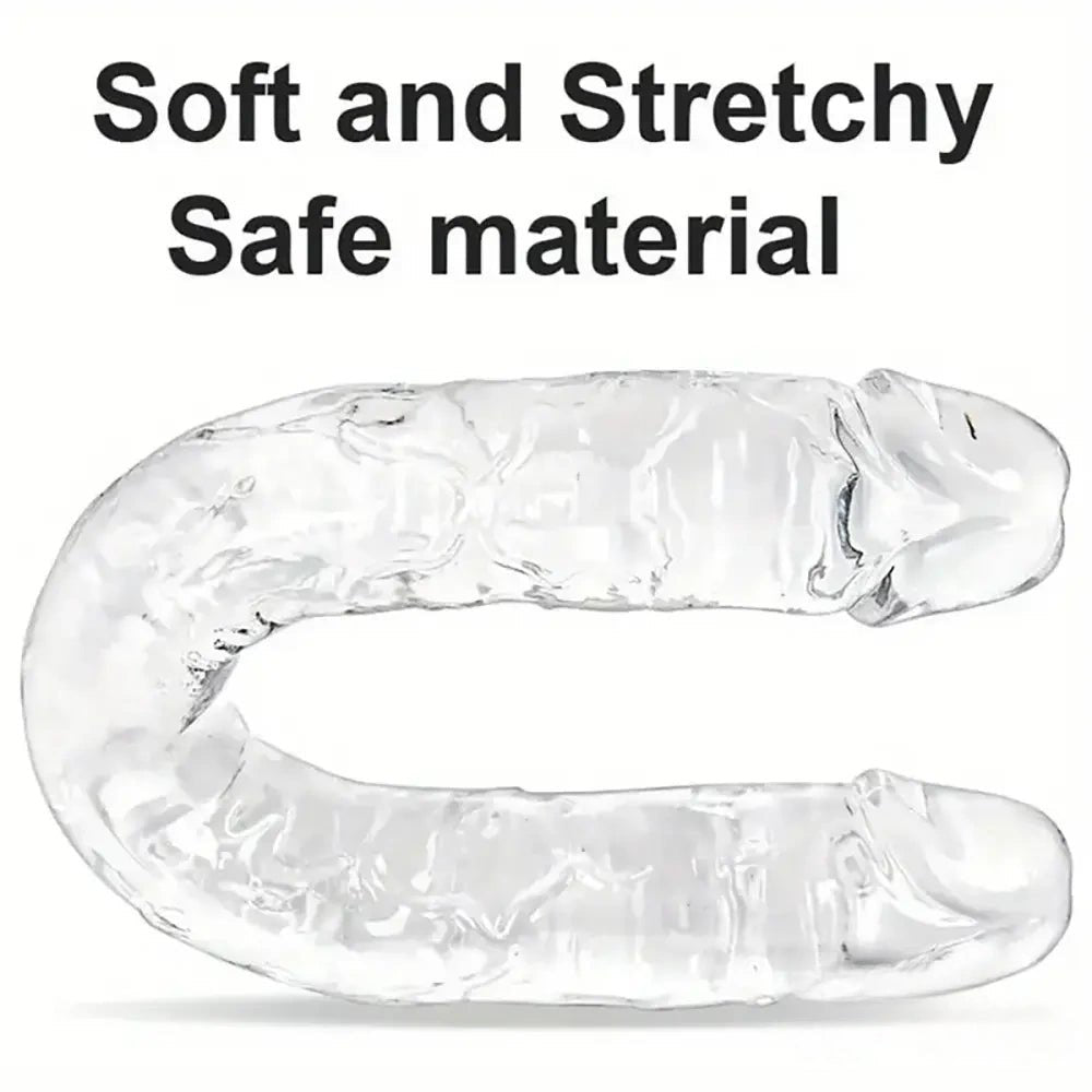 Smooth Double-Ended Dildo 13in - Slim Double-Sided Dildo