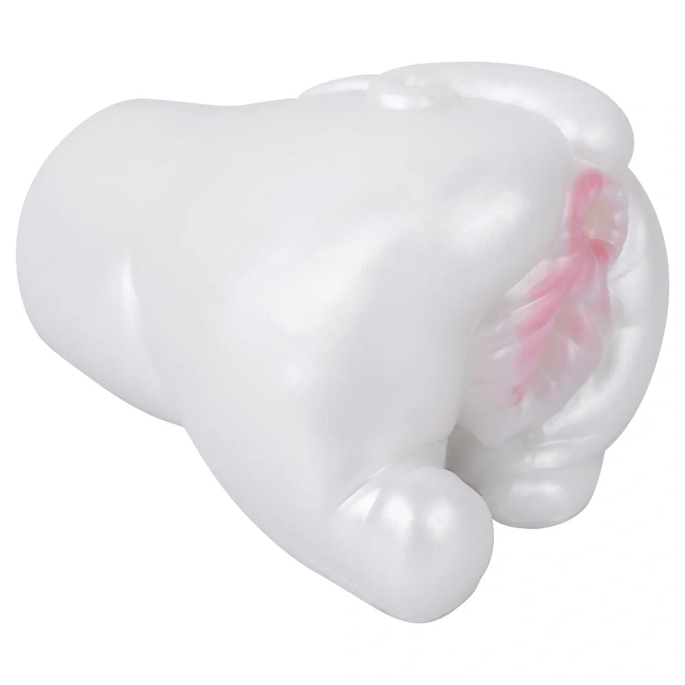 Smooth Pearl White Masturbator - Fantasy Stroker