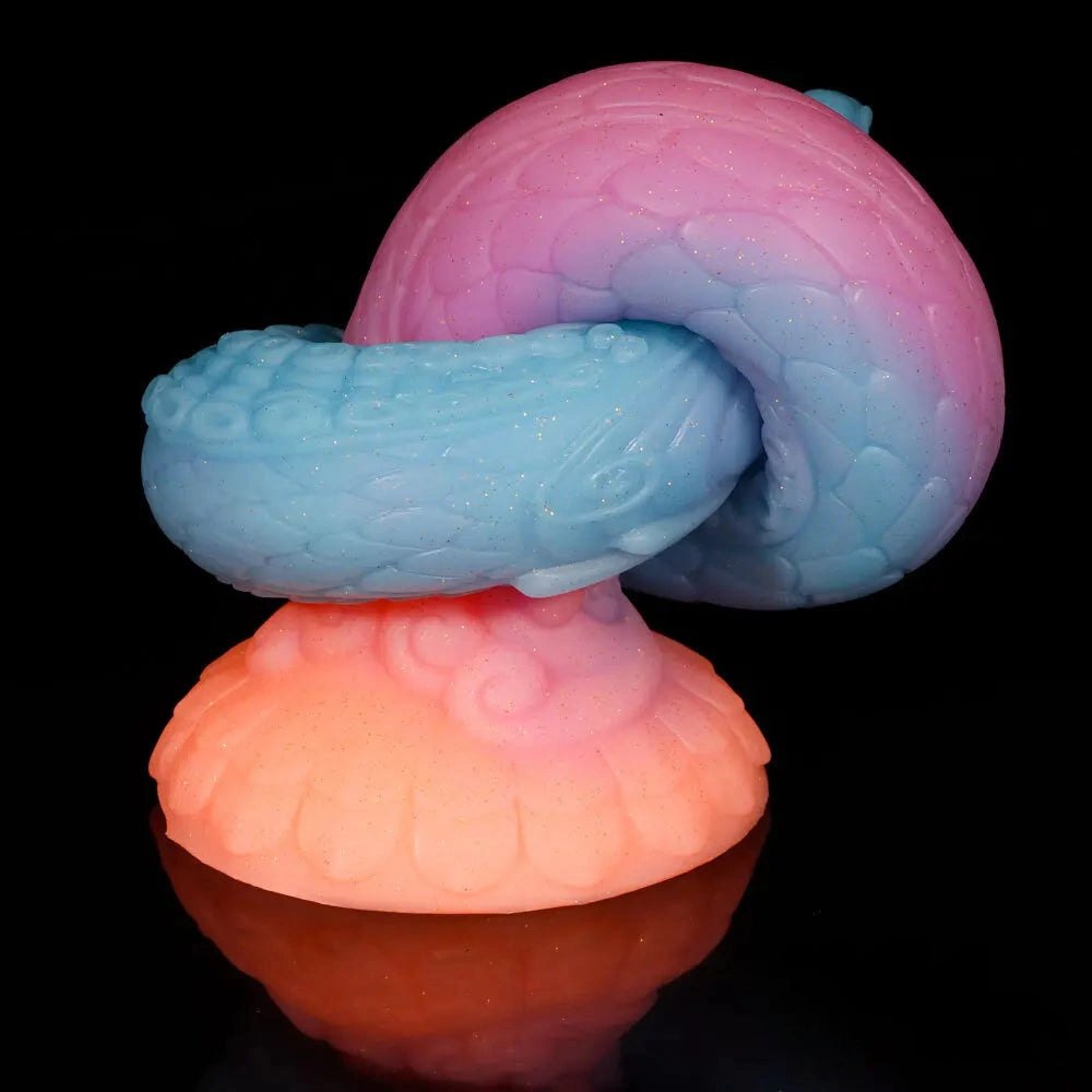 Snake Fantasy Dildo 17.9in - Silicone Monster Dildo