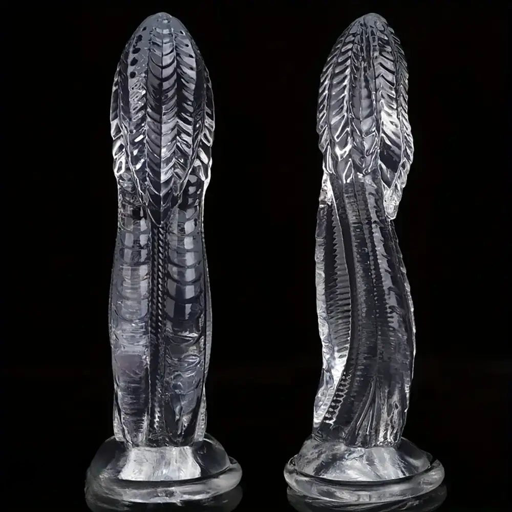 Snake Scale Animal Dildo - Big Textured PVC Dildo