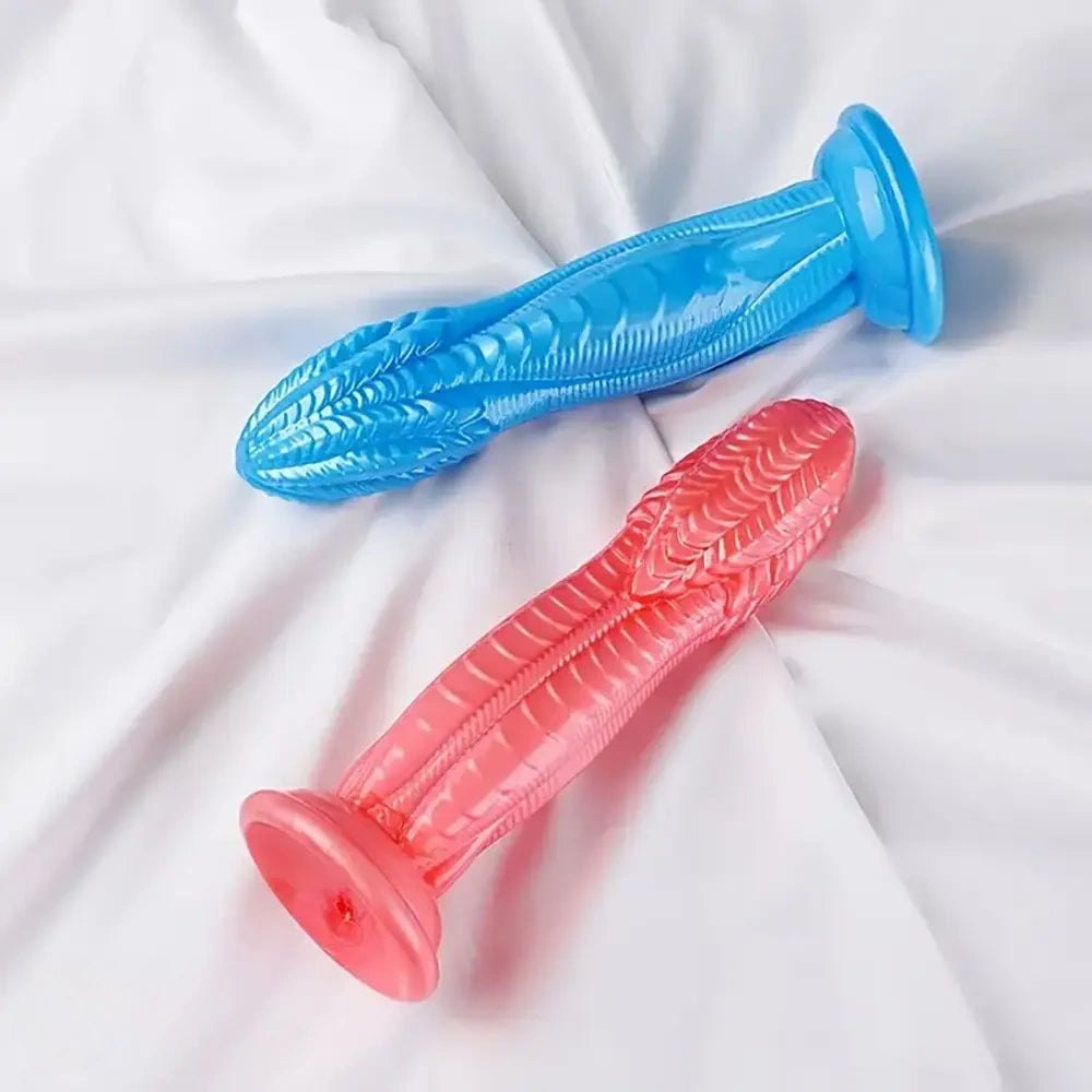 Snake Scale Animal Dildo - Big Textured PVC Dildo