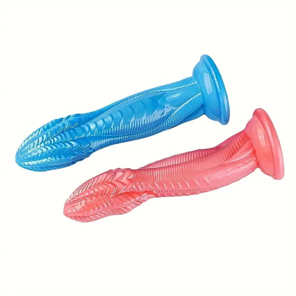 Snake Scale Animal Dildo - Big Textured PVC Dildo
