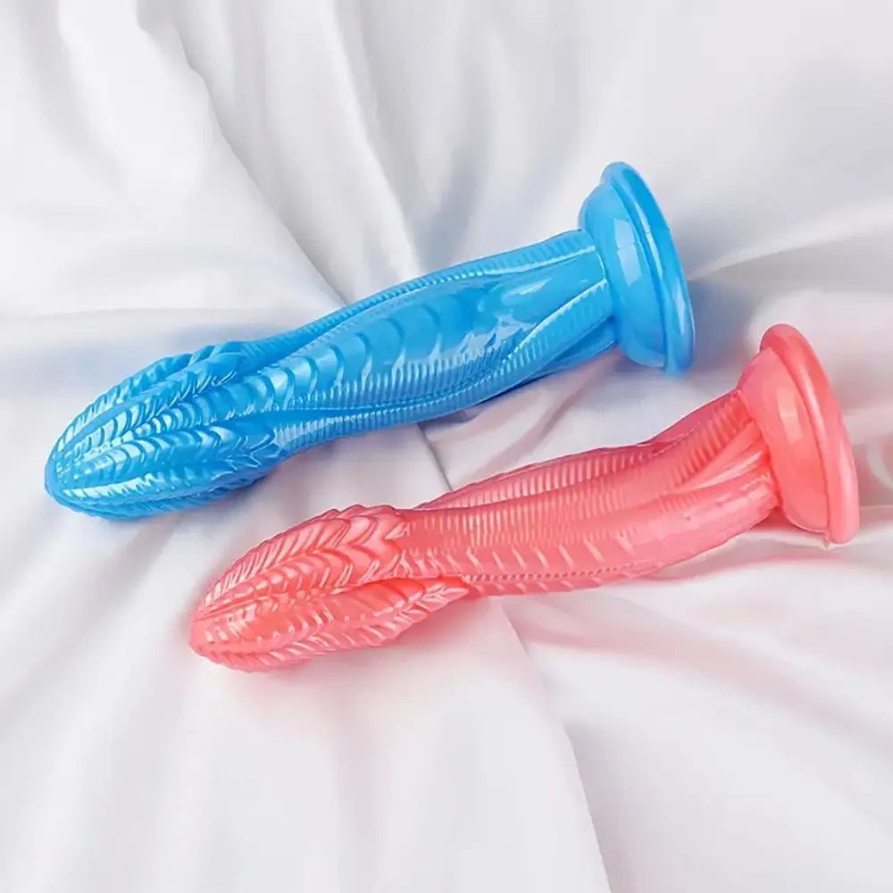 Snake Scale Animal Dildo - Big Textured PVC Dildo
