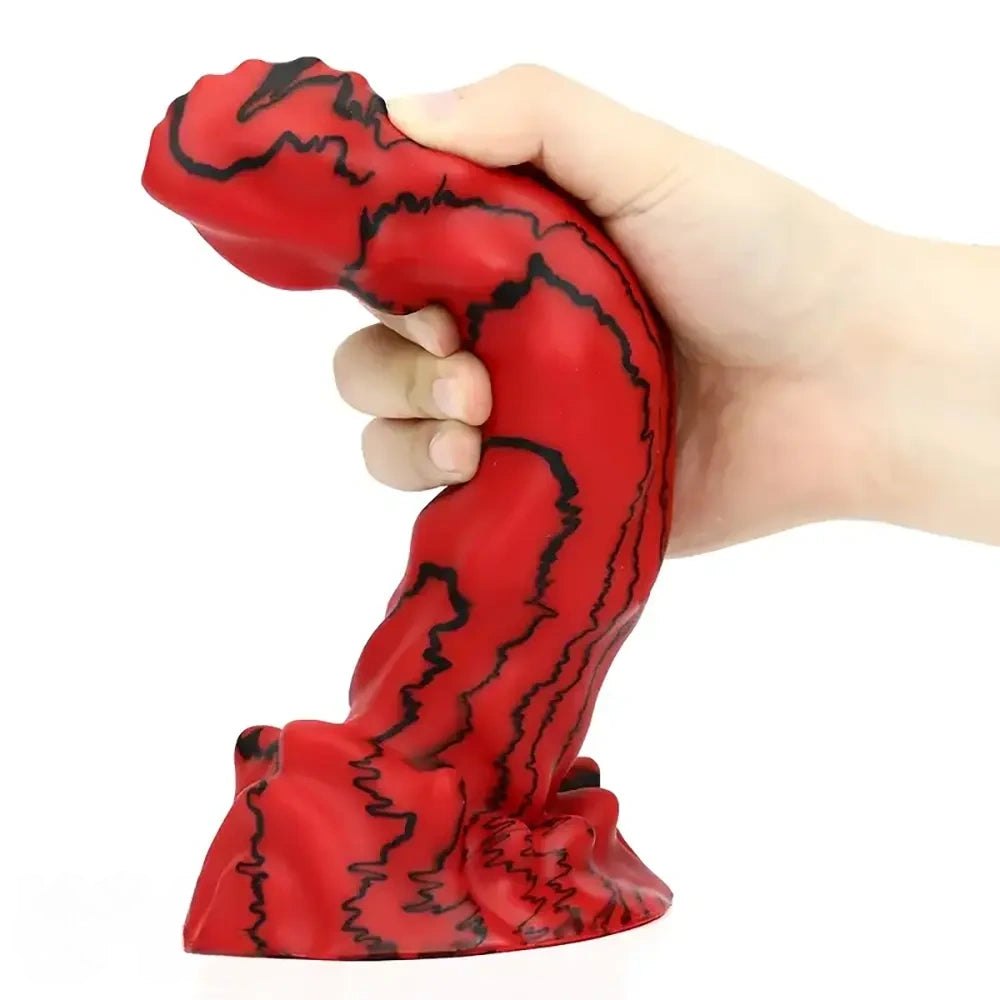 Snake Scale Animal Dildo 8.66in - Silicone Animal Dildo