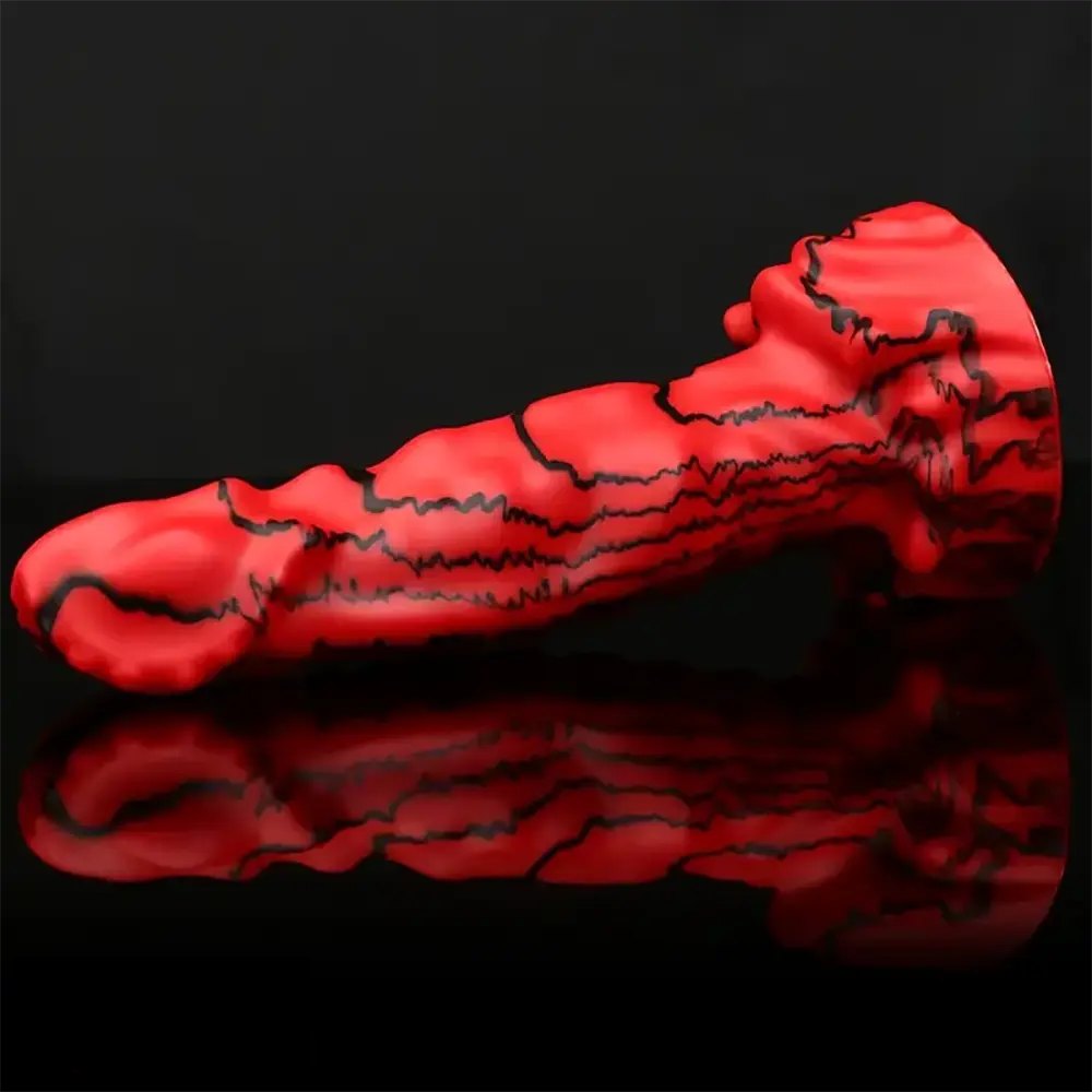 Snake Scale Animal Dildo 8.66in - Silicone Animal Dildo