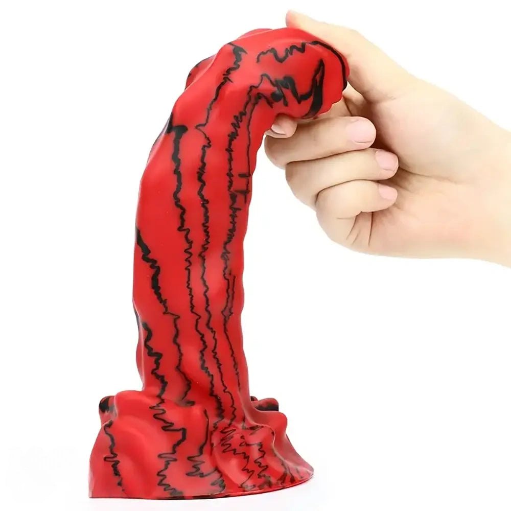 Snake Scale Animal Dildo 8.66in - Silicone Animal Dildo