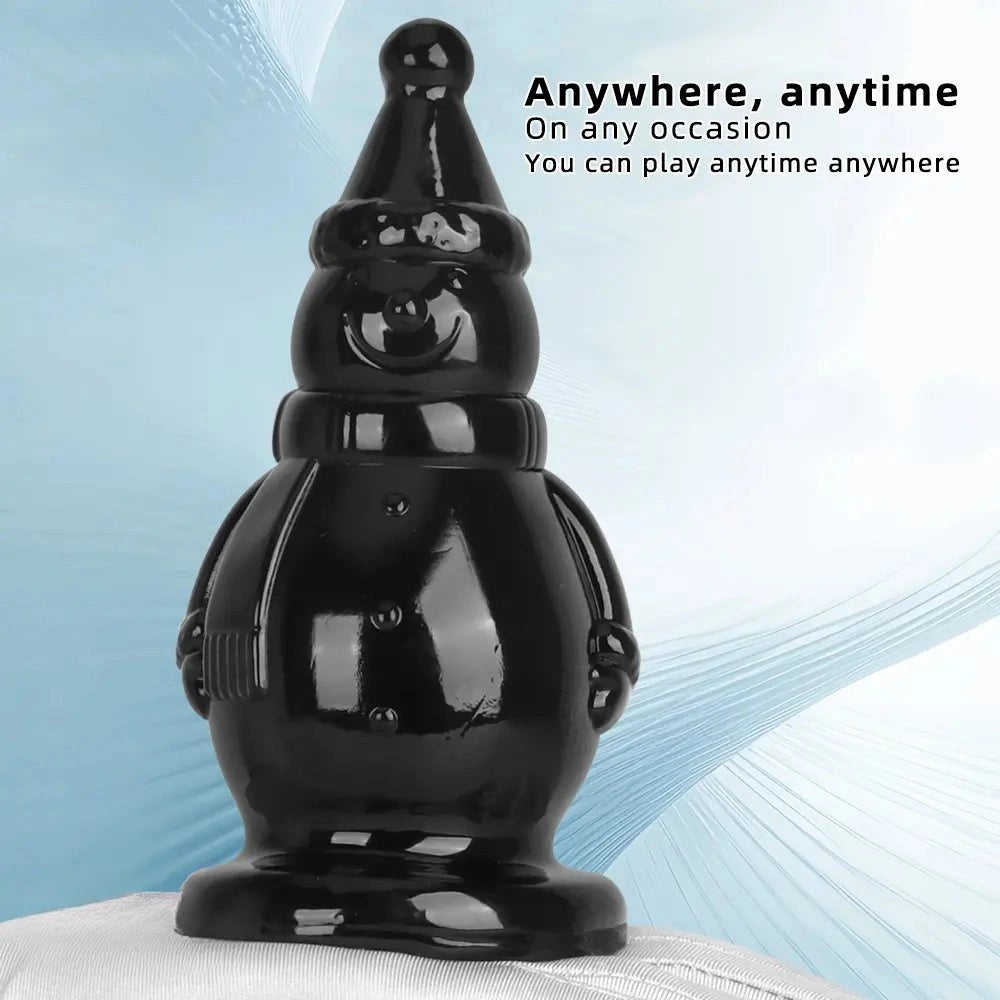 Snowman Novelty Butt Plug - Fantasy Anal Plug Toy