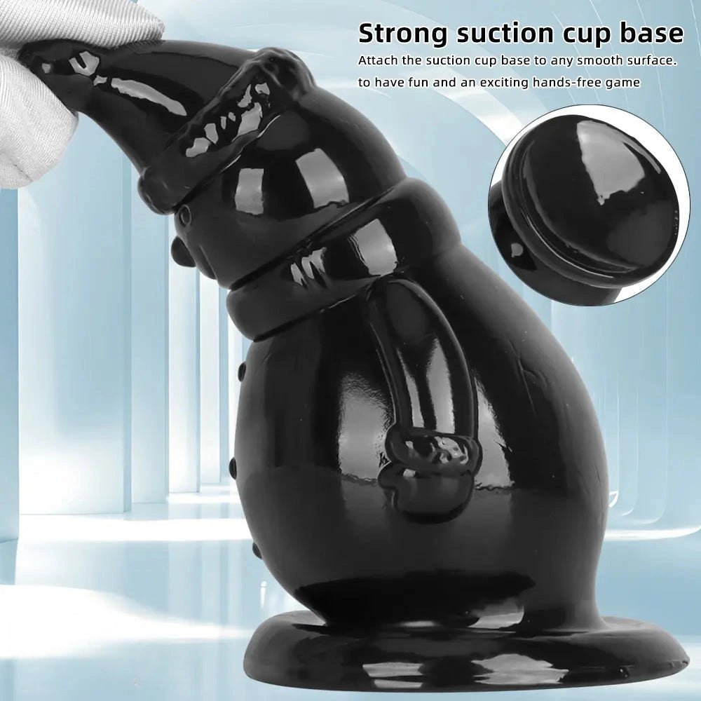 Snowman Novelty Butt Plug - Fantasy Anal Plug Toy
