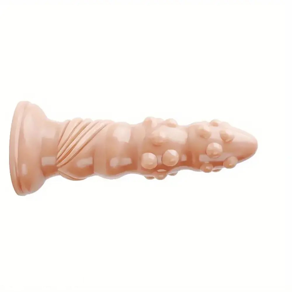 Spiked Fantasy PVC Dildo - Studded Fantasy Dildo 7.87 in