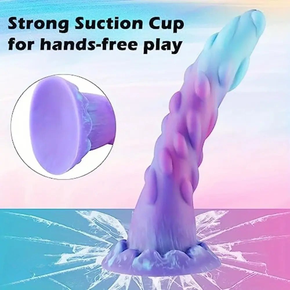 Spiked Fantasy Dildo 5.7 In - Silicone Monster Dildo