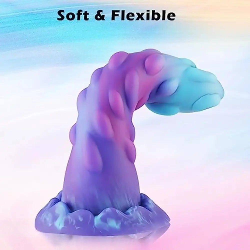 Spiked Fantasy Dildo 5.7 In - Silicone Monster Dildo