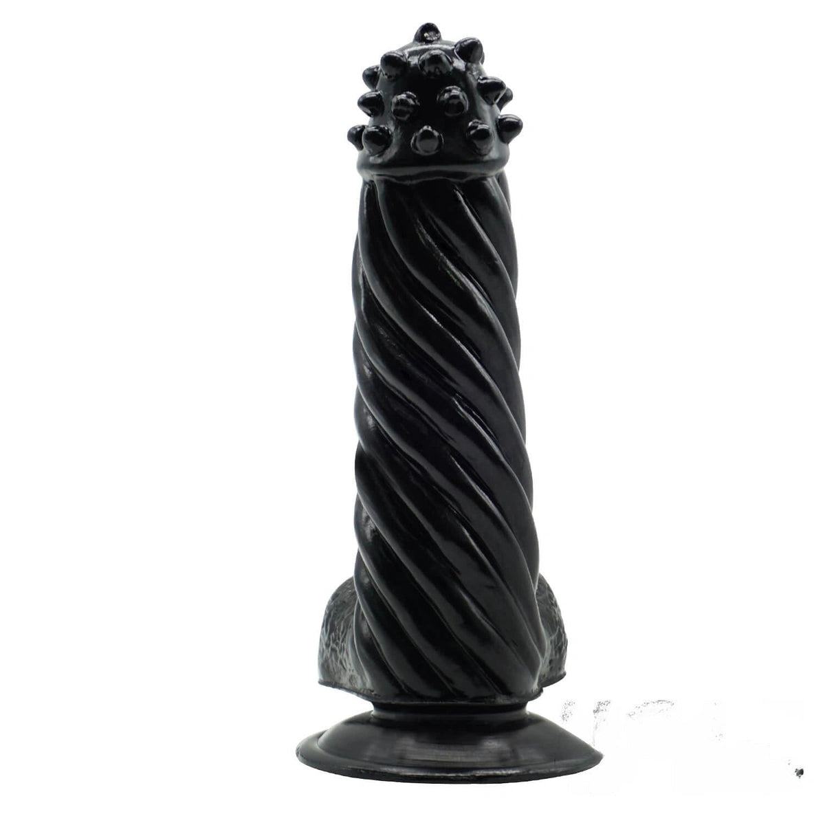 Spiked Fantasy Twist Dildo - PVC Fantasy Dildo