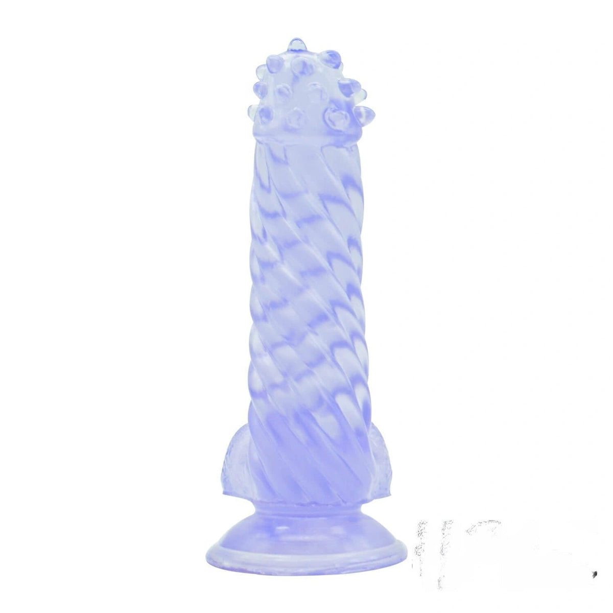 Spiked Fantasy Twist Dildo - PVC Fantasy Dildo