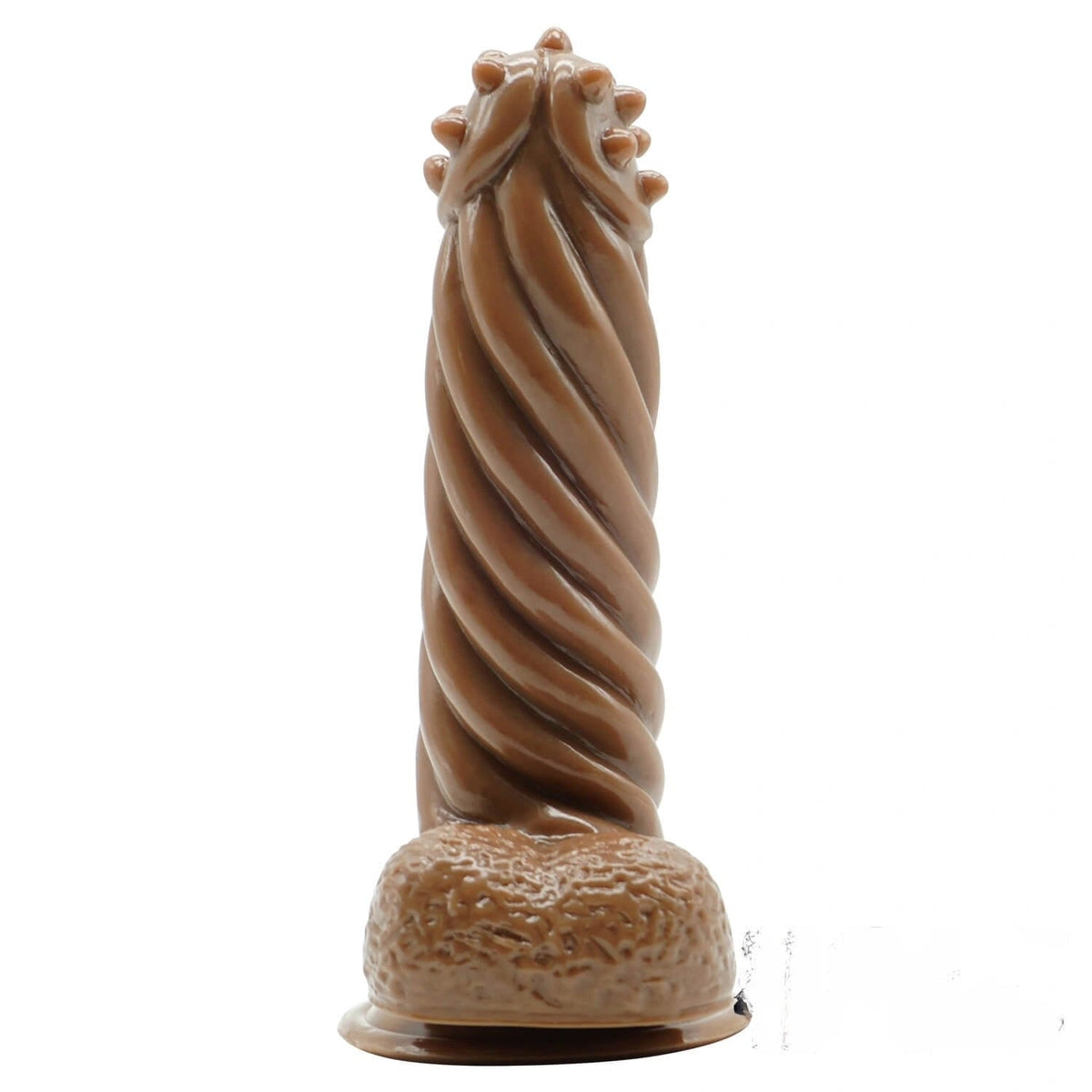 Spiked Fantasy Twist Dildo - PVC Fantasy Dildo