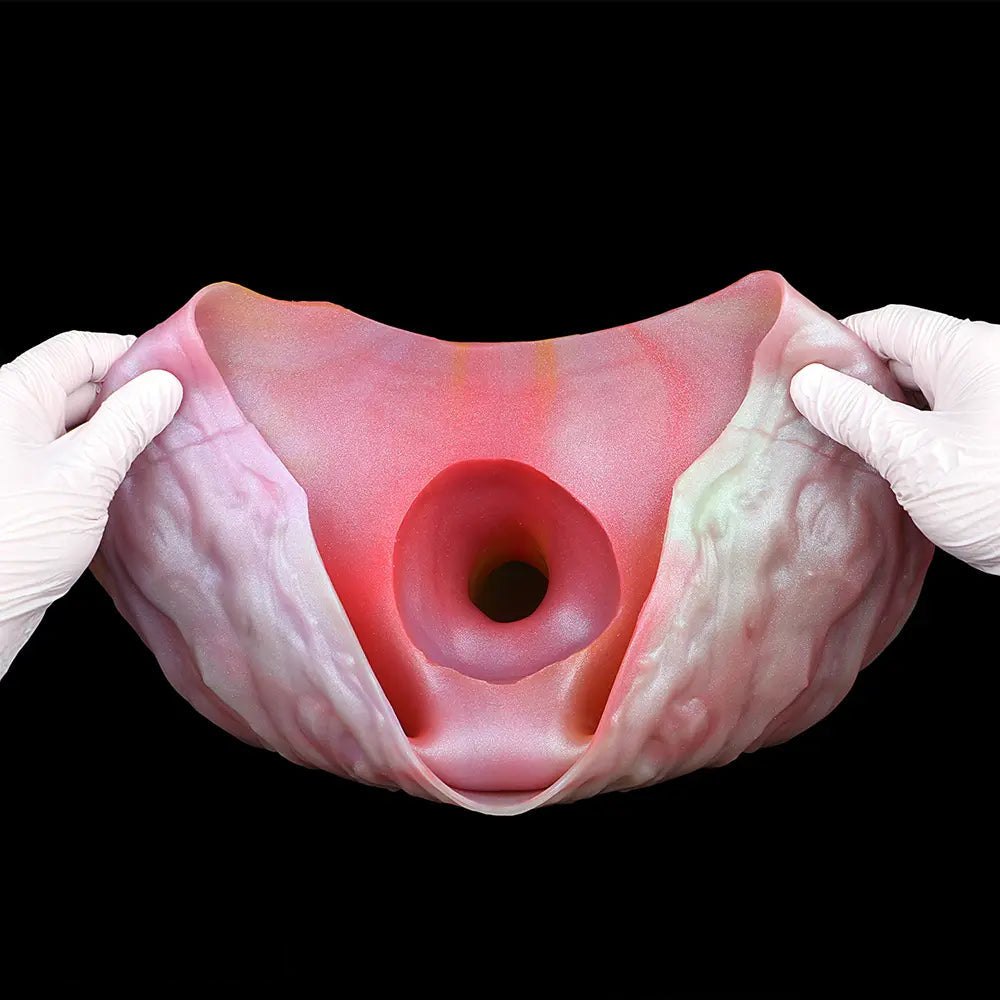 Spiked Hollow Fantasy Dildo - Silicone Monster Dildo