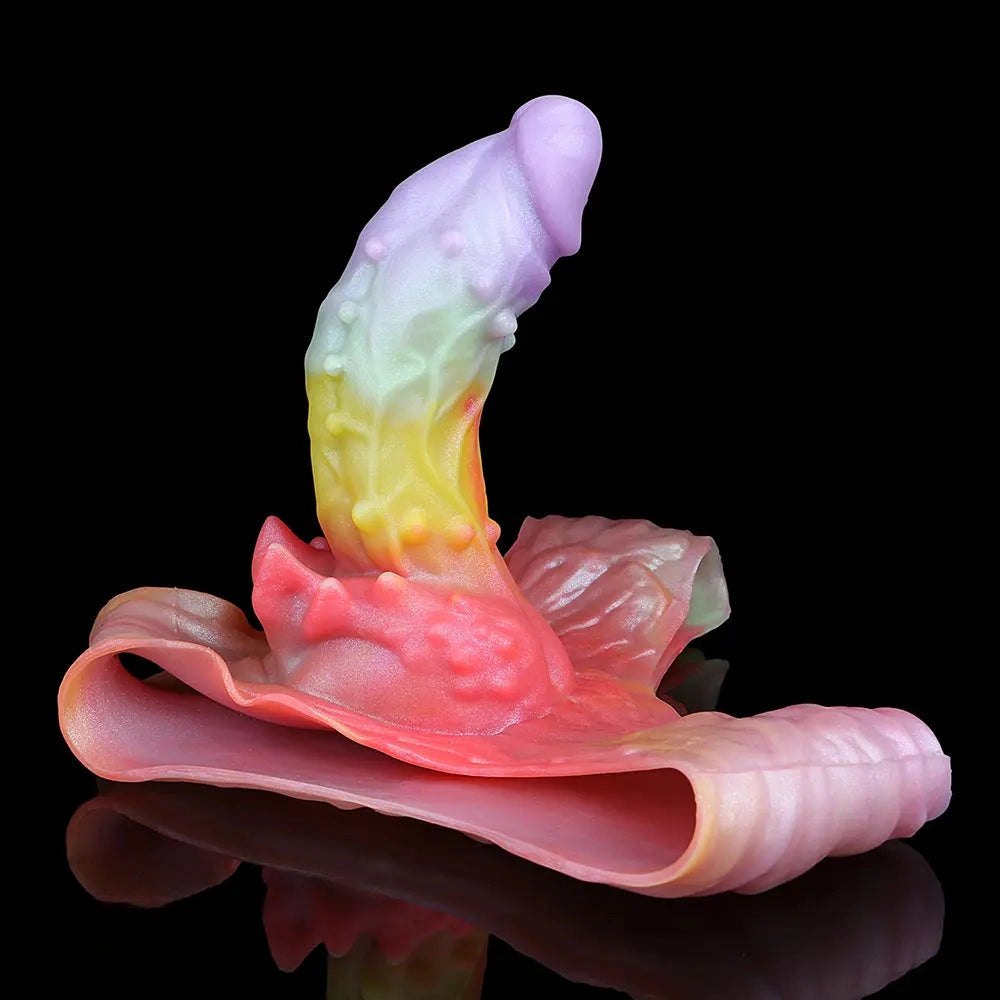 Spiked Hollow Fantasy Dildo - Silicone Monster Dildo