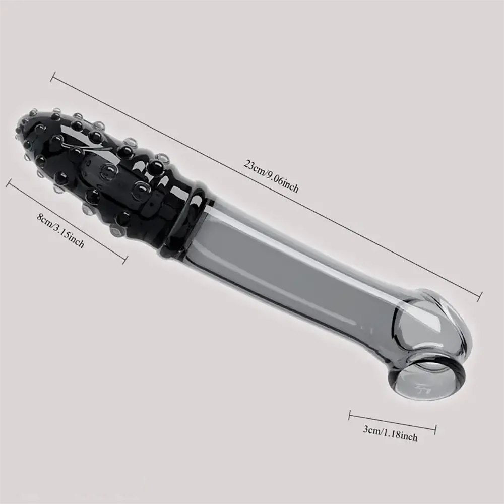 Spiked Hollow Realistic Dildo 9 in - Hollow TPE Realistic Dildo