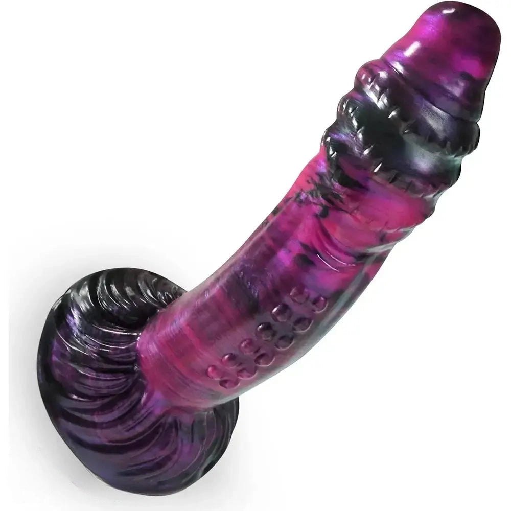 Spiked Knot Fantasy Dildo - Silicone Monster Dildo