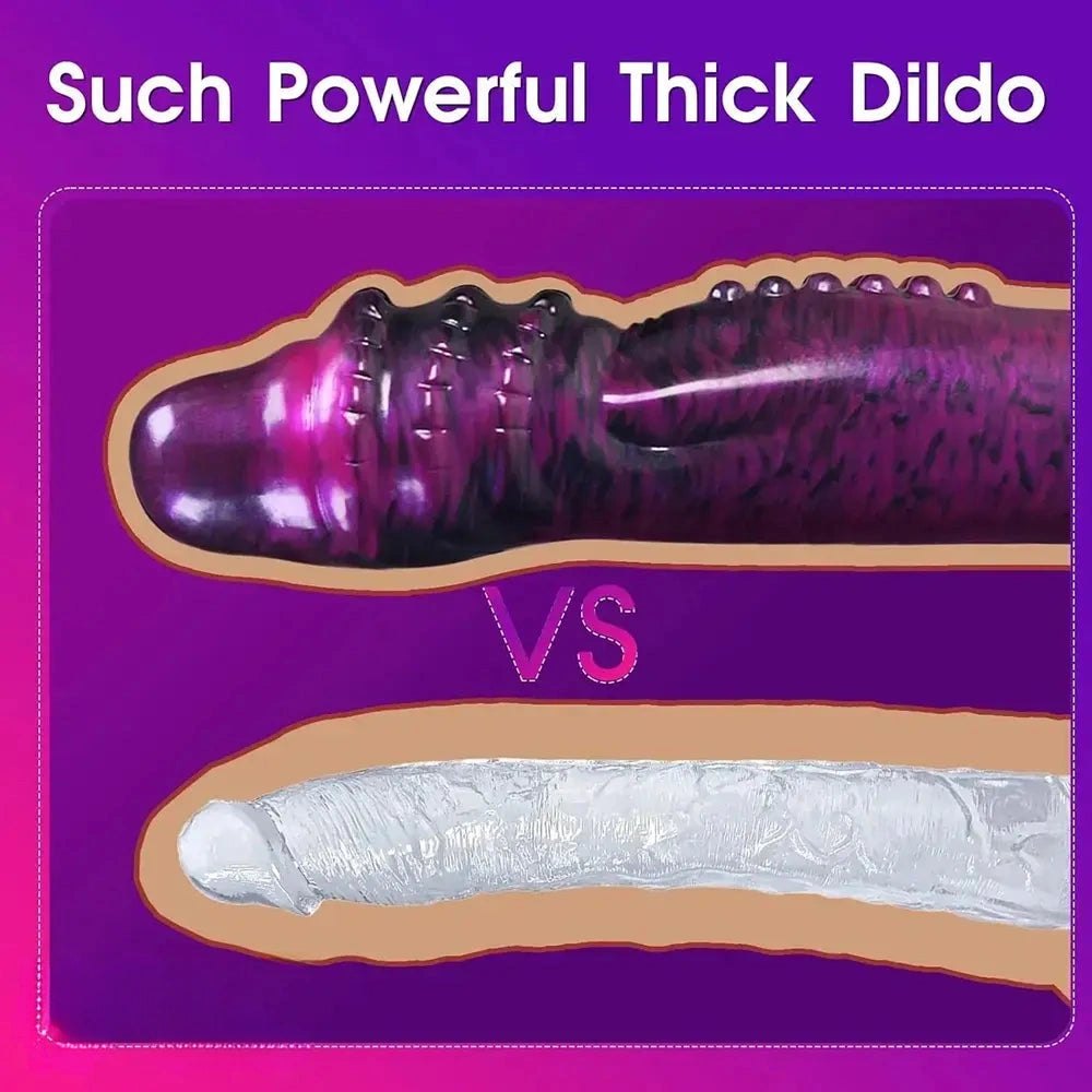 Spiked Knot Fantasy Dildo - Silicone Monster Dildo